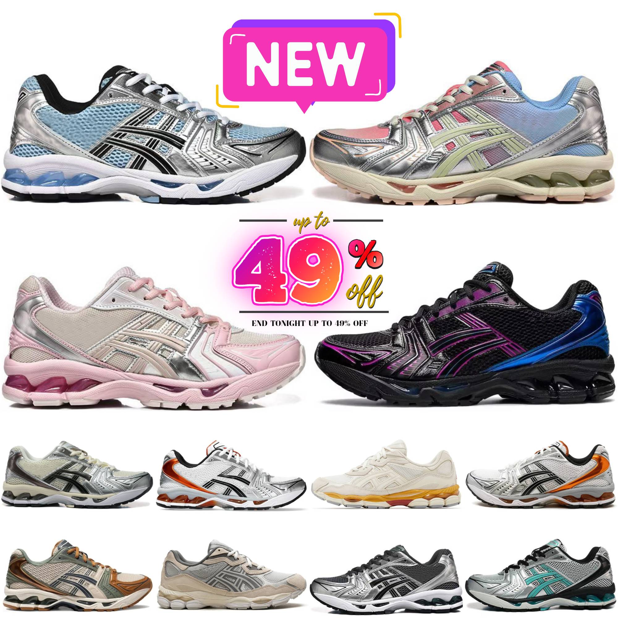 New K14 running shoes for men women White Clay Canyon Black Graphite Grey Midnight Cream Scarab Birch 1130 GK14 designer sneakers outdoor sports men