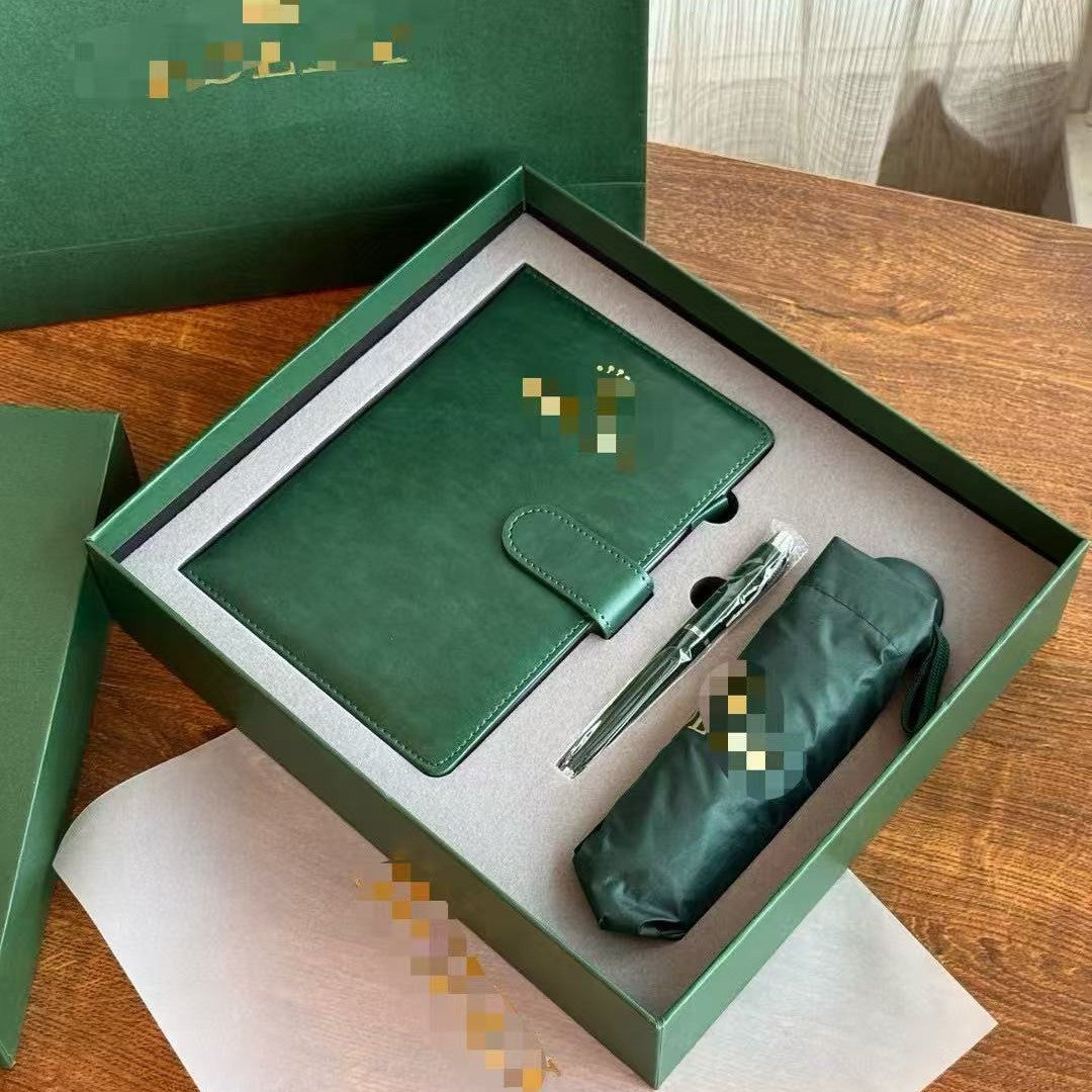 Designer gift set Premium Gift Set UV Protection Umbrella, Notebook & Pen with Elegant Case (Birthday-Corporate Gifts)