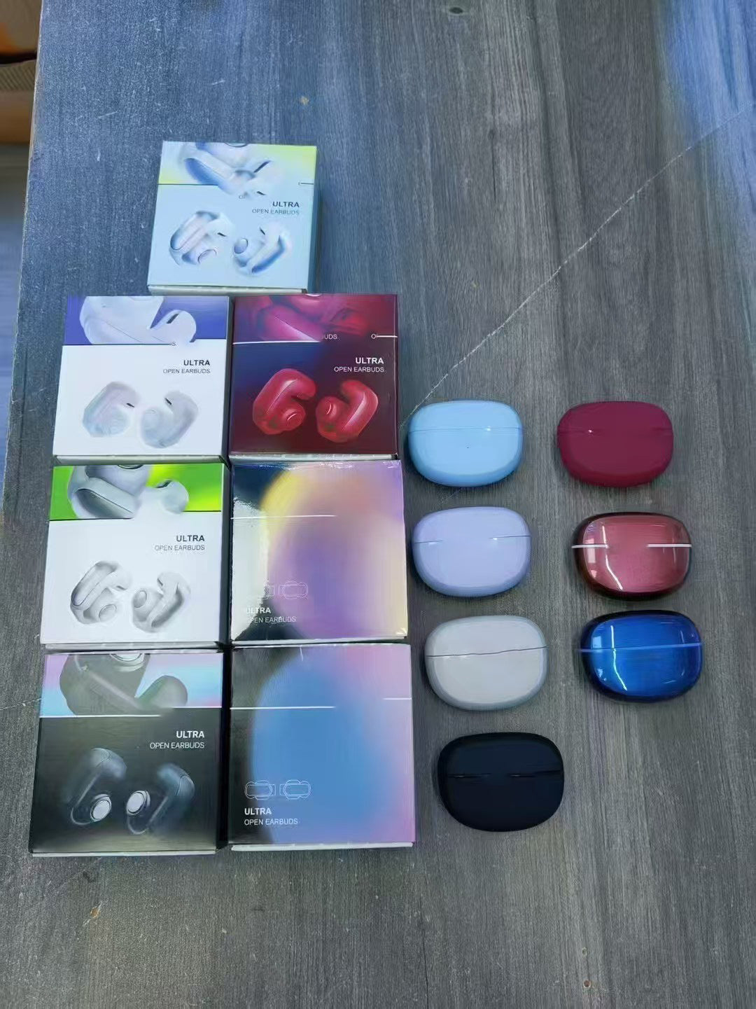 2025 NEW Factory BS Headphone TWS Bluetooth Earphone Wireless Open Earbuds Sports Headphone Touch Control Gaming Headset for Phone With Mic Charging