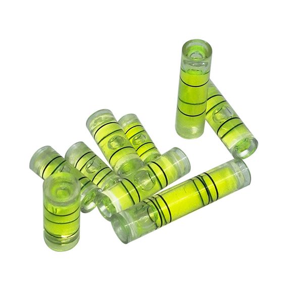Level Measuring Instruments Plastic Tubular Level Bubble mini spirit level bubble for Photo Frame measurement instrument 9.5x25mm 8x35mm