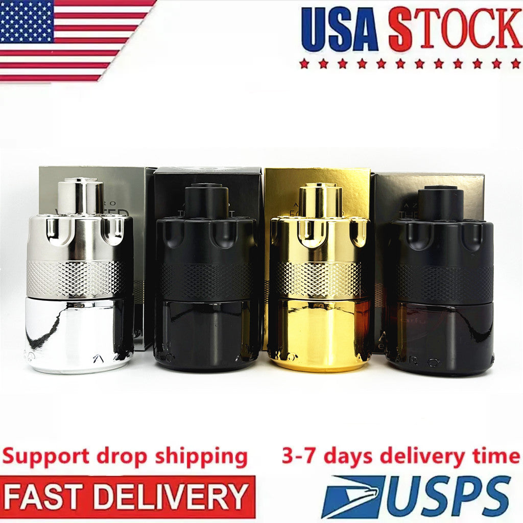 USA Warehouse Lasting Body Spray Fragrance men Perfume Attractive smell spray USA Men Perfume 3-7 Days Deliver cologne for men