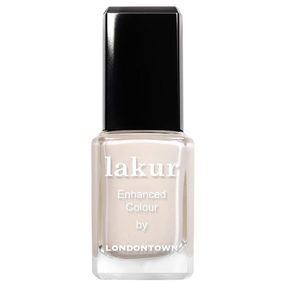 Lakur - Enhanced Colour Nail Polish - Chelsea Porcelain (milky off-white creme)