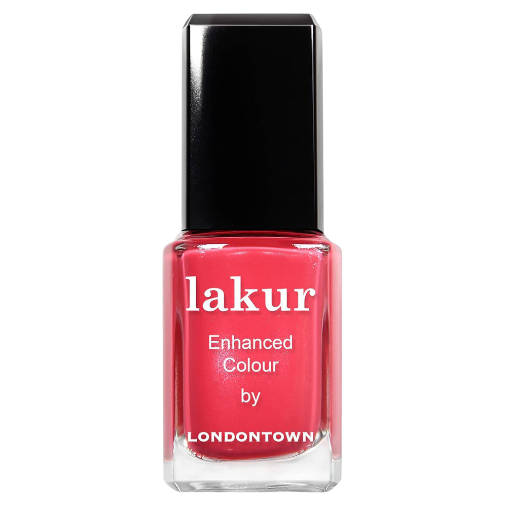 Lakur - Enhanced Colour Nail Polish - Weekend Cheers (coral pink creme)