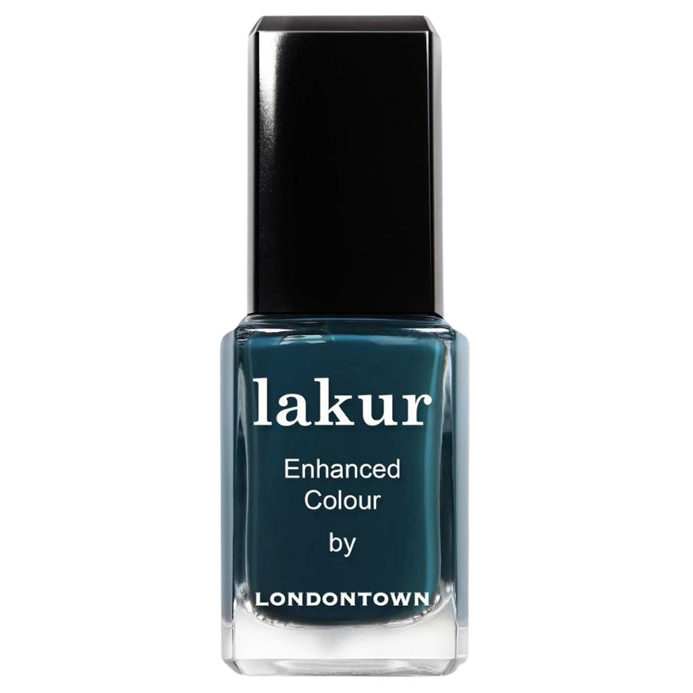 Lakur - Enhanced Colour Nail Polish - Chivvy Along (rich teal)