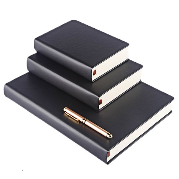 Notepads Super Thick 330 Sheets Diary Notebook sketchbook blank page Travel journal Planner A4 A5 A6 PU Leather hard cover Stationery 230309