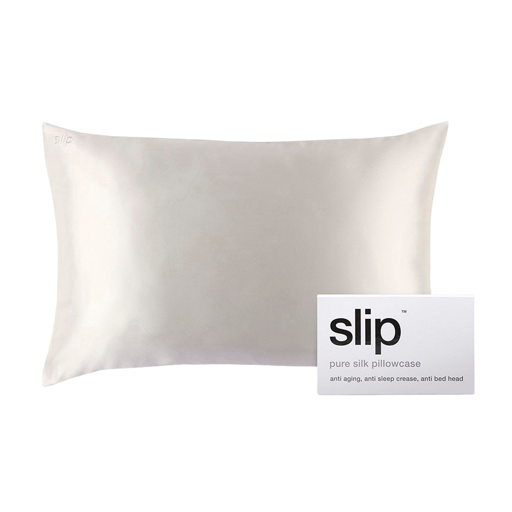 Silk Pillowcase - Queen - White