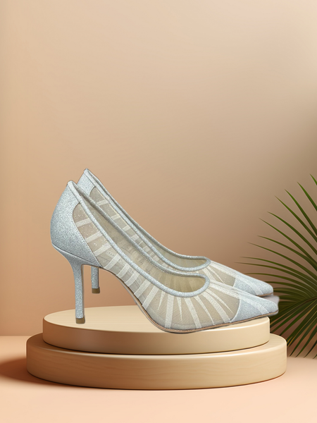 Mirror Master Quality Designer Shoes, Wedding High Heels Party Shoes Pointed Toe Sandals High Heels, Dress Shoes, With Box and Gift Bag