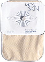 1 Pc Closed End 8" Pouch w- Microskin Barrier, No Washer, Filter, Cut to Fit 1 3-4"