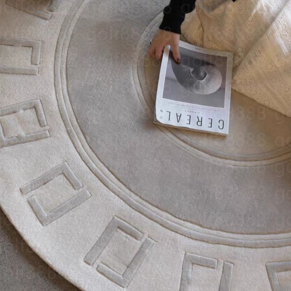 Designer rug carpet room decor Light luxury carpet living room sofa coffee table carpet handmade wool carpet living room light luxury closet