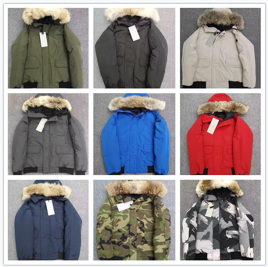 CA Designer Winter Mens Down Jackets Homme Puffer Outdoor Windbreaker Outerwear Hooded Fourrure Manteau Down canadian jacket Coat Hiver Parka