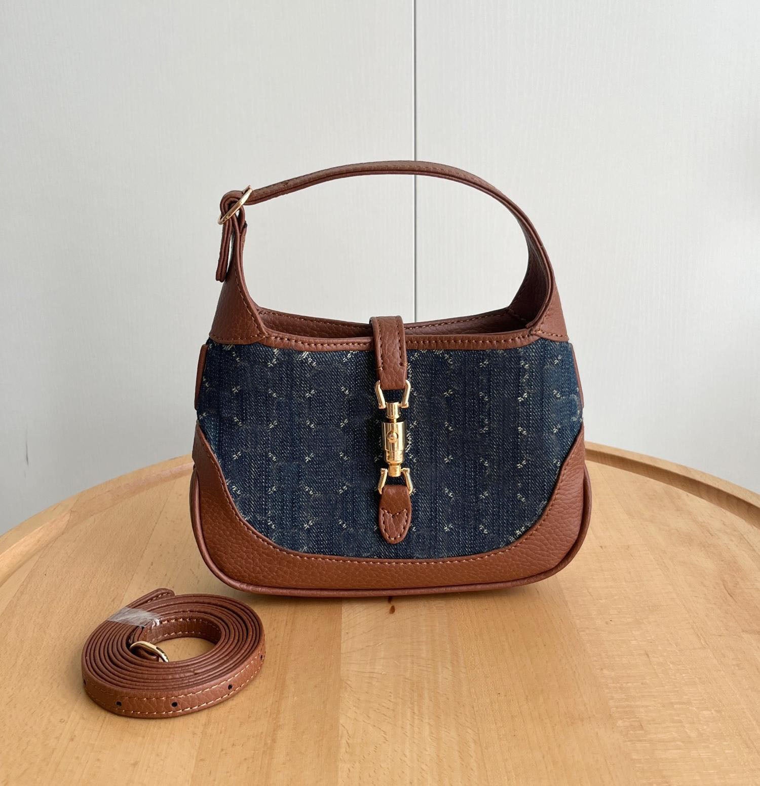 Fashion Designer Women Handbag Patchwork Rhinestone Leather Bag Letters Hand bags Shoulder Bags Hobo Bag bag Casual 24946