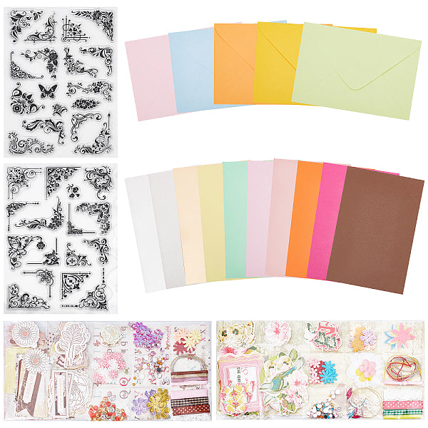 2 Sets DIY Envelope & Card Craft Kits