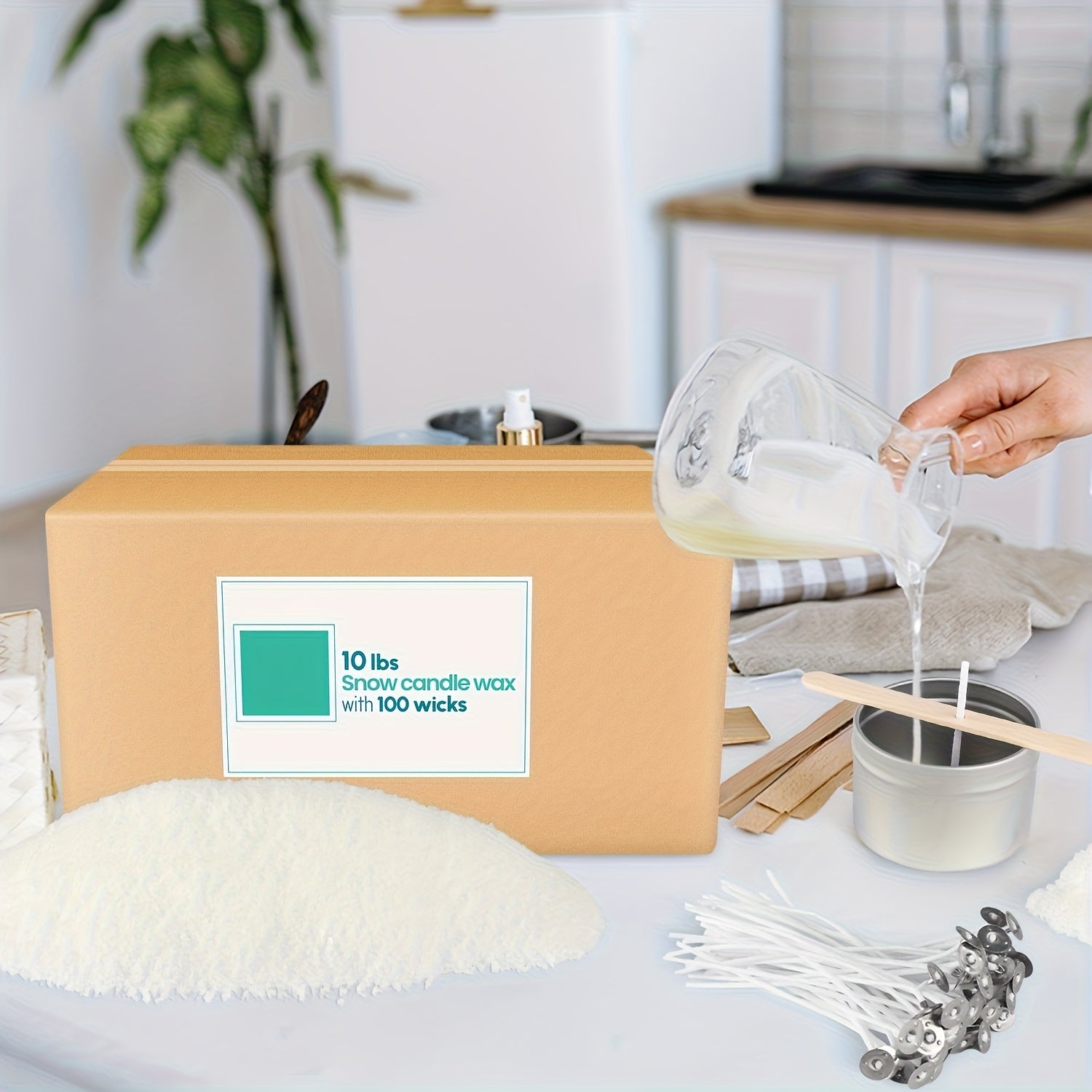 TEMU 10 Of -themed Wax With A Fine Powder Texture. Diy Star - Spangled Banner And Firework - Shaped Candles. The For Parent - Child Handicrafts And