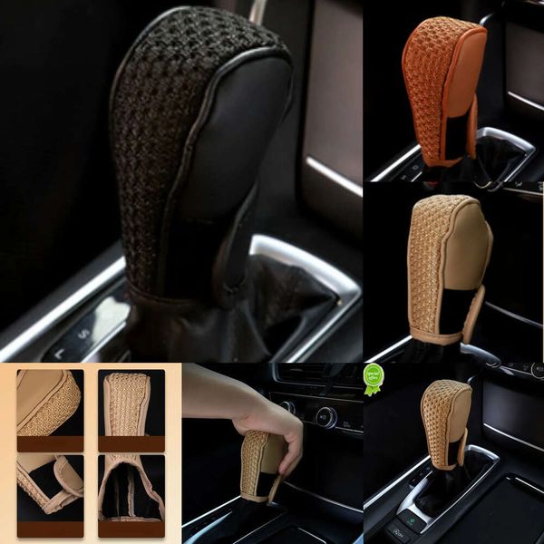 New Other Interior Accessories Car Handbrake Cover Vehicles Interior Decor Accessories Handbrakes Protective Covers Comfortable Grip Auto-Sh