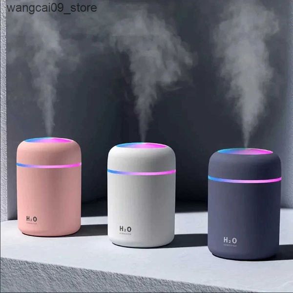 Humidifiers 1pc Creative Colorful Cup Air Humidifier Room Office Desktop Home Car Humidifier Colorful Humidifier J241119