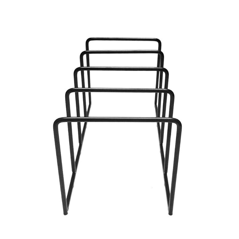 Iron wire 4 grids, extracurricular books, classification, study room, stationery store, desktop books, standing display shelves, black, white, gold,