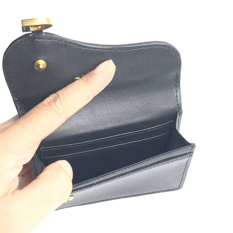Designer Luxury Women&#039;s Saddle-Shaped Wallet - Card Holder with 10 Card Slots Compact for Daily Commute Dating Travel With Gift Box S5611