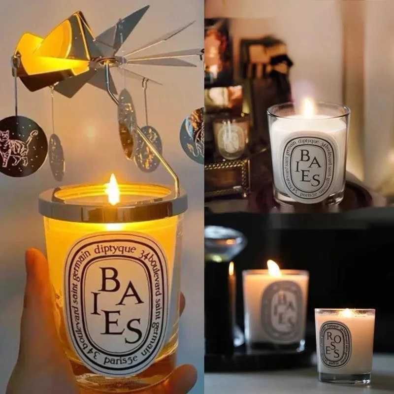 Candles Diptyques Aromatherapy Candle Natural Plant Scented Candles French Fragrance Fresh And Elegant Lasting Air Companion Aroma Gift Q241111