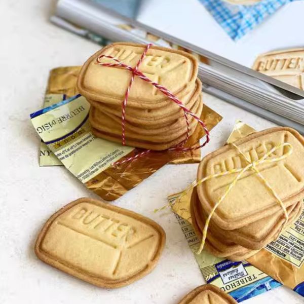 Butter Square Brick Shape Cookie Cutter Biscuit Mold Bakeware Baking Food Garde Plastic Biscuit Fondant Cutter Kitchen Tools