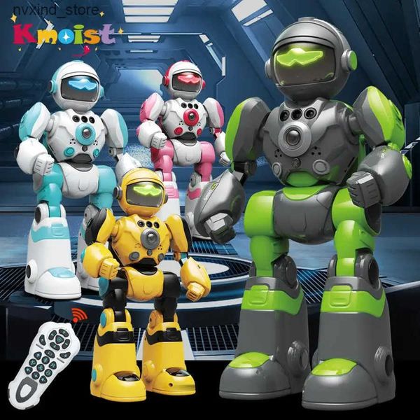 Electronics Robots Intelligent Voice Robot Gesture Remote Control Programming Music Dancing Children Electric Toy RC Robot Toys for Boys Kid