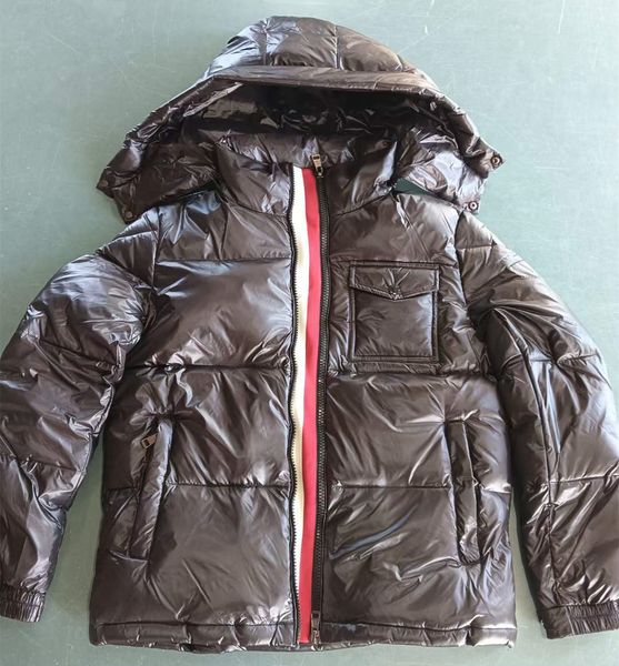 Men Black Puffer Jacket Black Designer Puffer Jacket NFC version Men Winter Down Vest Puffer Jacket Combo Fluffy Black Outerwear with White