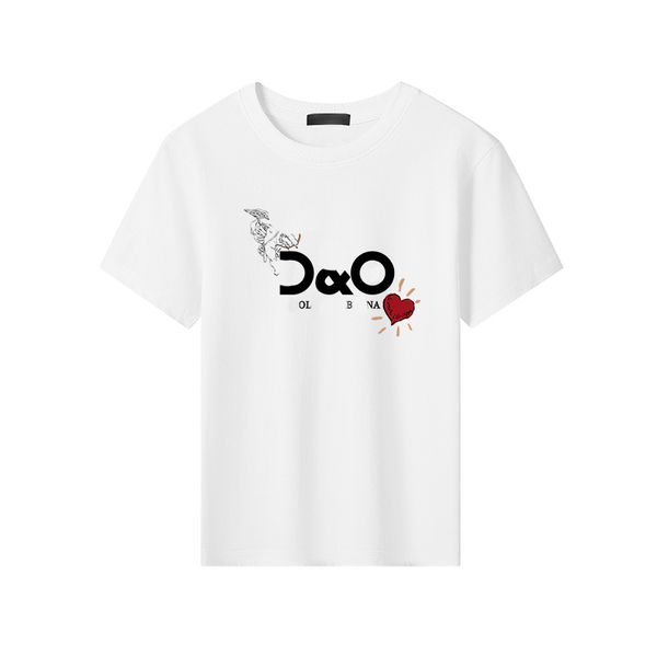 Kids Pure Cotton Short Sleeved Summer letter Printed childrens Clothes Luxury Designer T-shirt For Boys Girls 9 colors Top Outerwear CSD2401