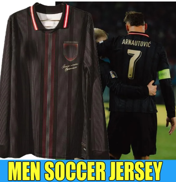 24 25 Austria 50th Anniversary soccer jersey 2024 2025 ARNAUTOVIC #7 football shirts men women kids uniforms shirts size S-XXL