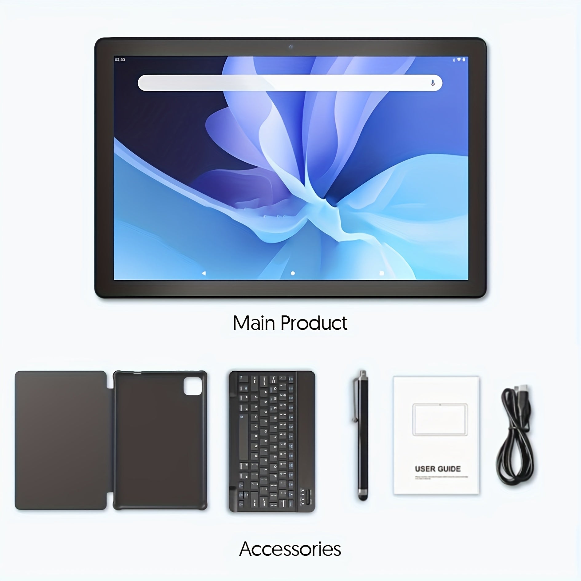 TEMU 10.1-inch 14 Tablet, 6gb+64gb, 1tb Expansion, Stylus Without Electricity, -core Tablet, 1280*800 Ips Screen, 5g Wi-fi Tablet, 8mp+2mp Camera,