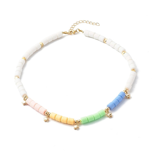 Polymer Clay Beaded Necklaces