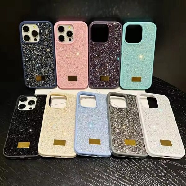 Swan Diamond mobile phone case 14 DESIGNERS phone cover for 12pro 13promax fashion phone bags