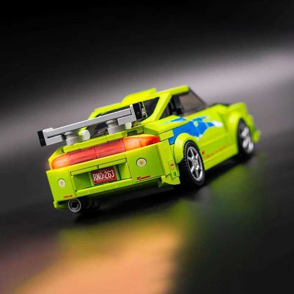 Blocks 459PCS MOC Speed Champions Intermediate SportsCar Model Building Blocks Bricks Technology DIY Creative Assembly Kids Toys GiftsXJ2410