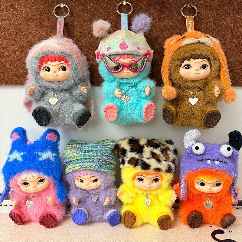 Hot Sell WAKUKU Doll Keychain Cartoon Character Pendant A Delightful Surprise Gift Suitable for Children&#039;s Day and Perfect for Collection
