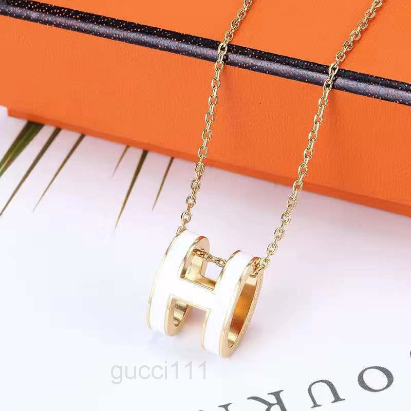 Necklace designer luxury pendant jewelry necklaces chain chains link luxury jewellery love pendants women womens gifts hly herne hermaeiness hernesi
