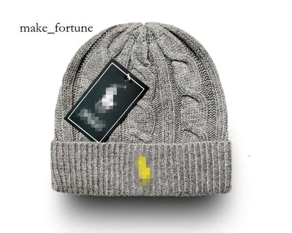 2024 New Designer Ralphy Hat Beanie Unisisex Autumn Winter Beanies Knit Hat Men Hats Hats Sports Clássicos B55