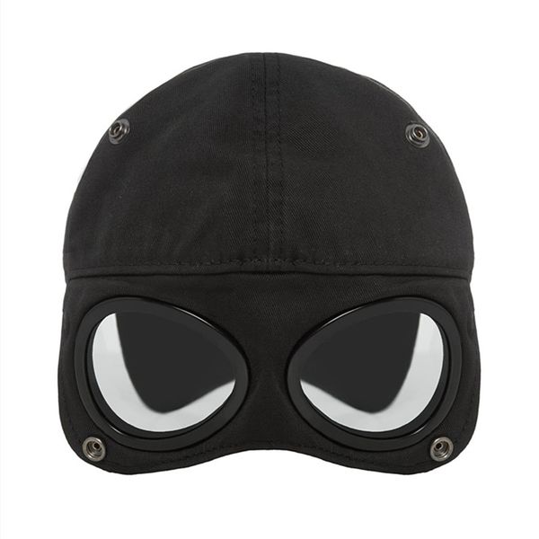 Men Women CP Baseball Cap Outdoor Sports Sun Hat Double Lens Goggles Duck Tongue Cap