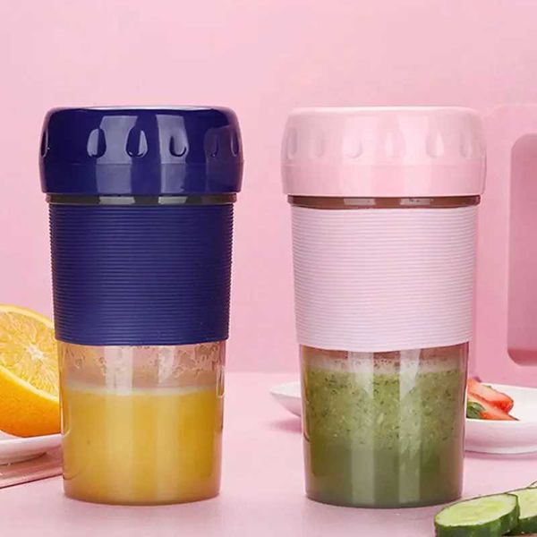 Juicers 300ML USB Portable Juicer Rechargeable Mini Mixer Food Processor Blender Juicers Machine Home Electric Juice Cup J241114