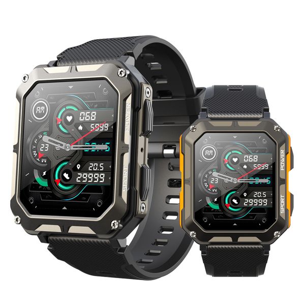 The new C20PRO smartwatch 1.83 inches with three anti-call outdoor exercise heart rate blood oxygen detection J241116