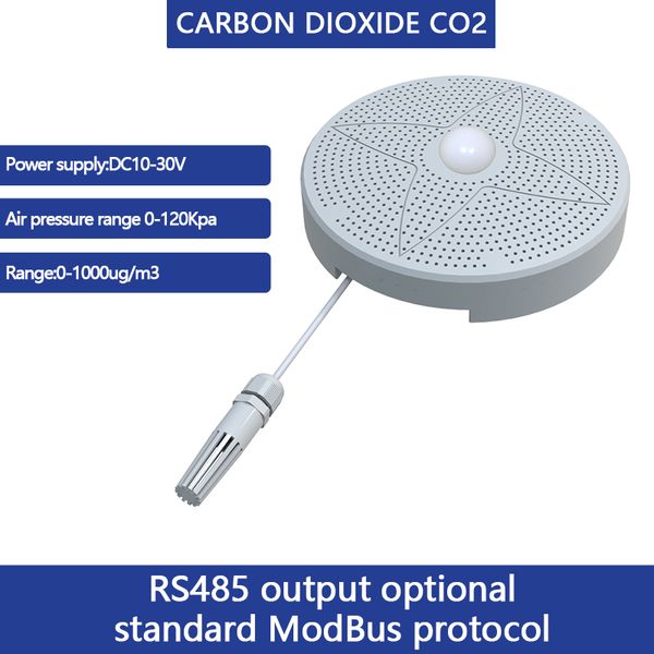 Multi-function Air Quality Transmitter Carbon Dioxide Environmental Sensor Intelligent Monitoring Toxic and Harmful Conventional Gas Monitor