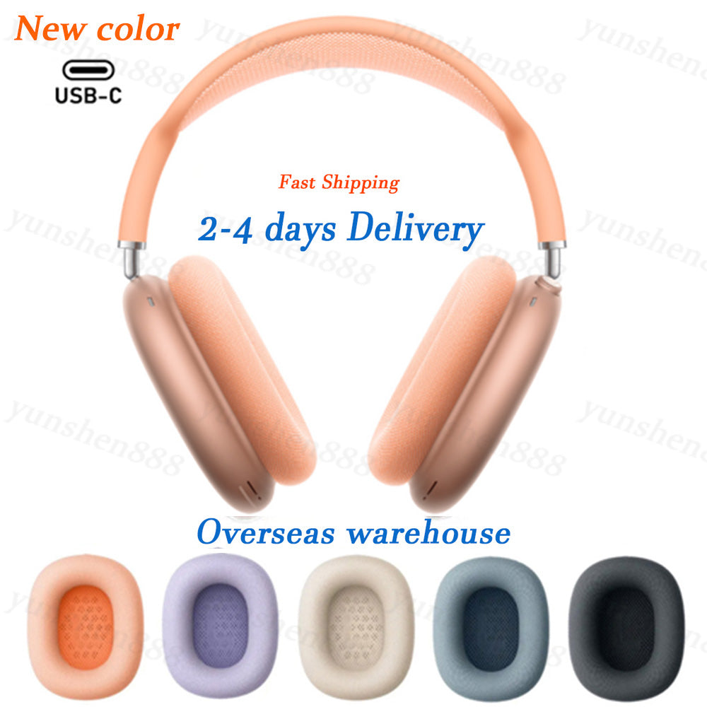 For Top quality Apple Airpods Max 2 3 4 ANC Wireless Headphone Bluetooth Earphones Accessories Max Pro Headset TPU Case Silicone shell airpod Pro ma