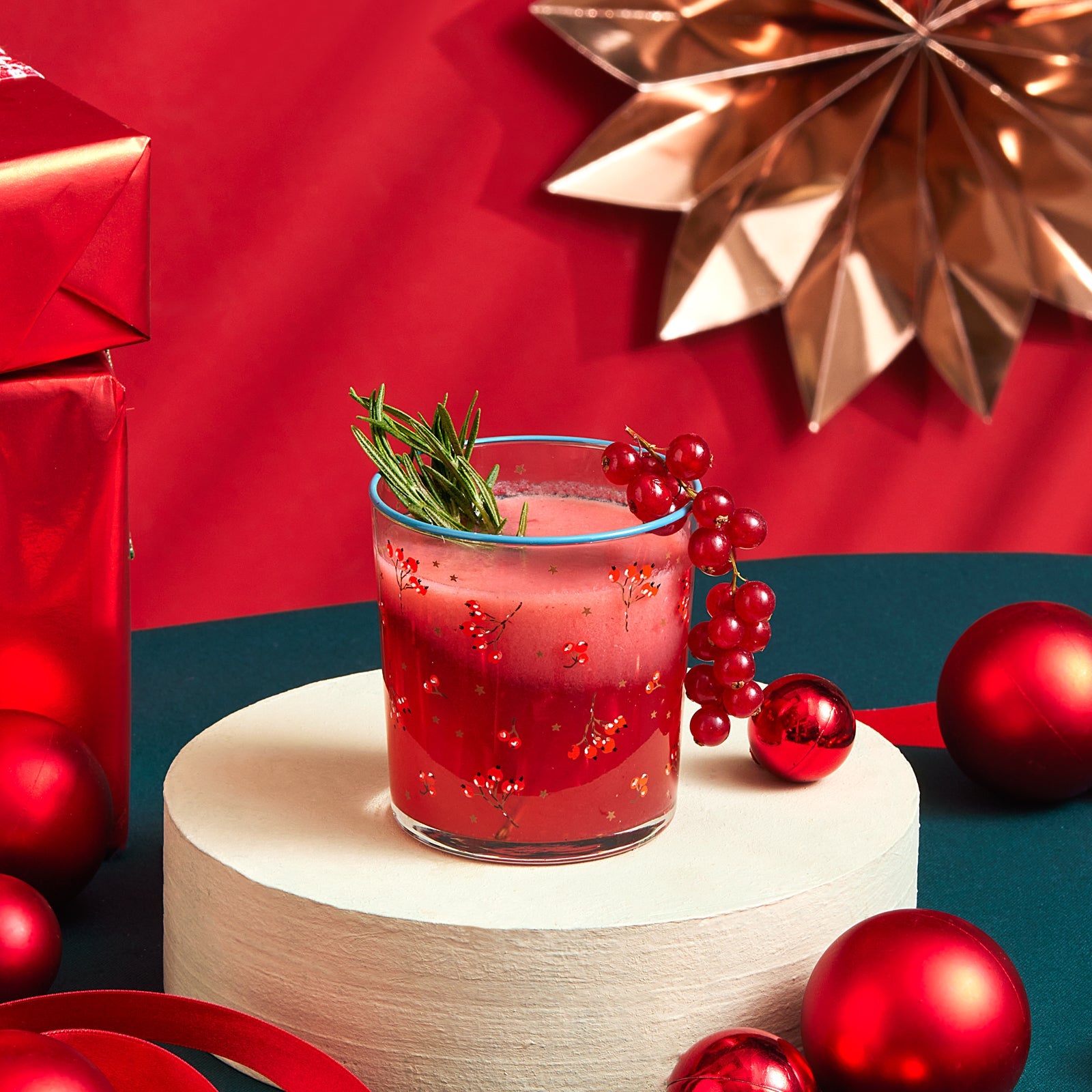 Karaca Butcher Broom 380 Ml 3-Teiliges Getränkeglas-Set