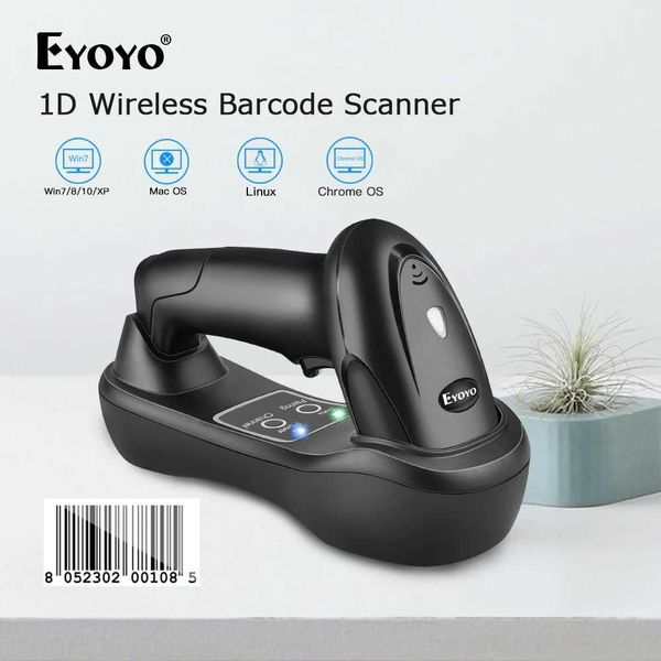 Other Electronics Eyoyo EY-6900D 1D Handheld Wireless Barcode Scanner Reader USB Stand Receiver Charging Base Barcode Scanner Portable Scann