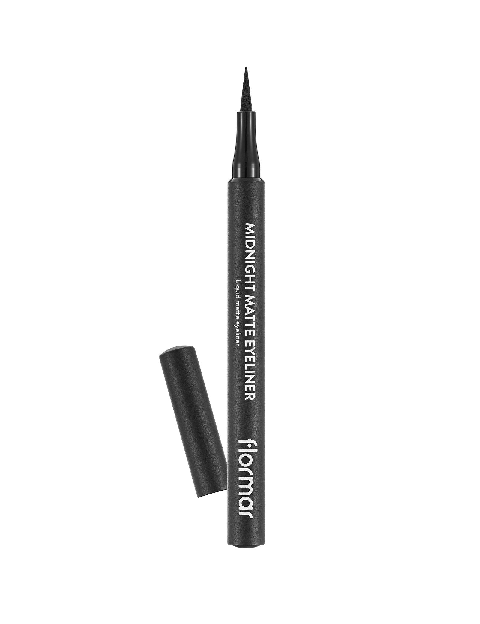 flormar Midnight Matte Eyeliner w markerze matowy efekt kolor 01 czarny 1,2 ml