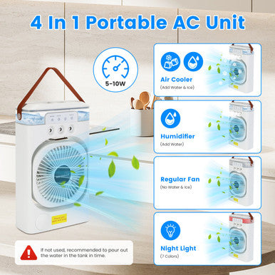 4-in-1 Personal Evaporative Air Cooler - iMounTEK 4-in-1 Air Conditioner USB