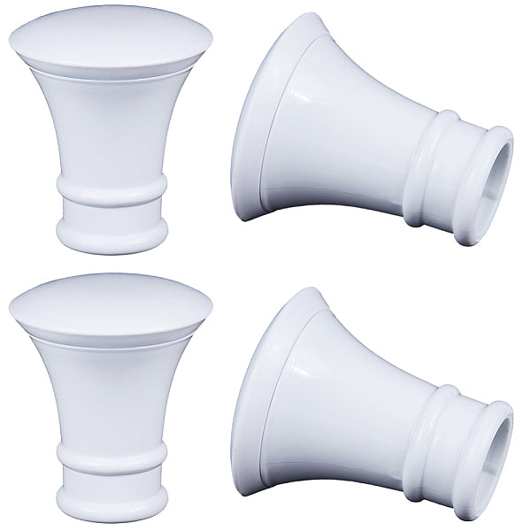 Plastic Curtain Rod Heads