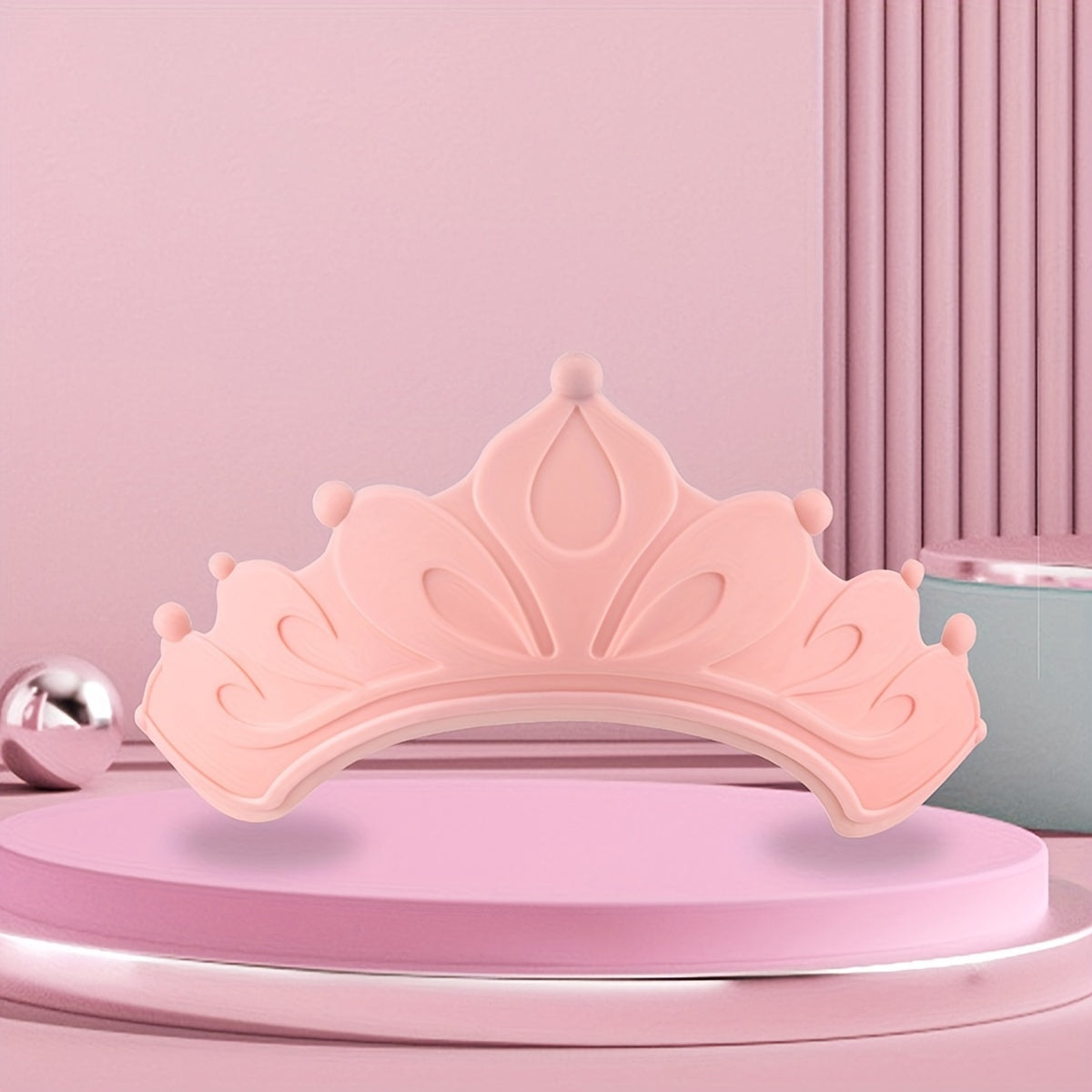 TEMU Crown-shaped Shampoo , Cute Design, Pp And Tpe Material, - Ideal For