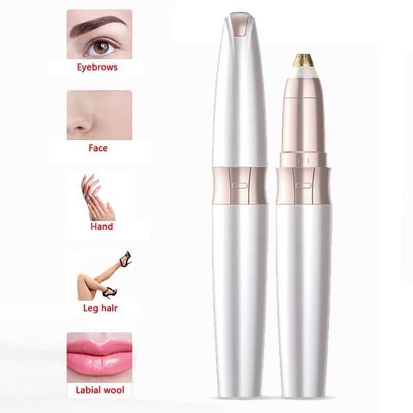 Electric Eyebrow Trimmer Facial Brow Trimming Artifact Shaving Nose Hair Eyebrow Pencil Beauty Male Female Hair Removal ScraperXJ241024