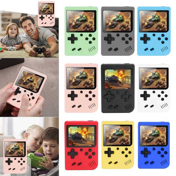 Mini Game Hine Hine 3 polegadas TFT SN com 800500400 FC Classic Games Pocket Game Console 1020mAh Childrens e Gifts de publicidade Y241109