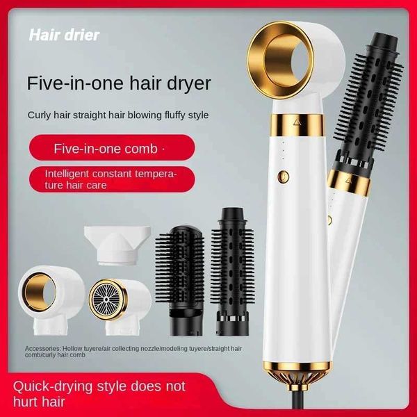 5-in-1 hot air comb automatic curling iron straight hair comb electric hair dryer multifunctional hair dryerCL241017