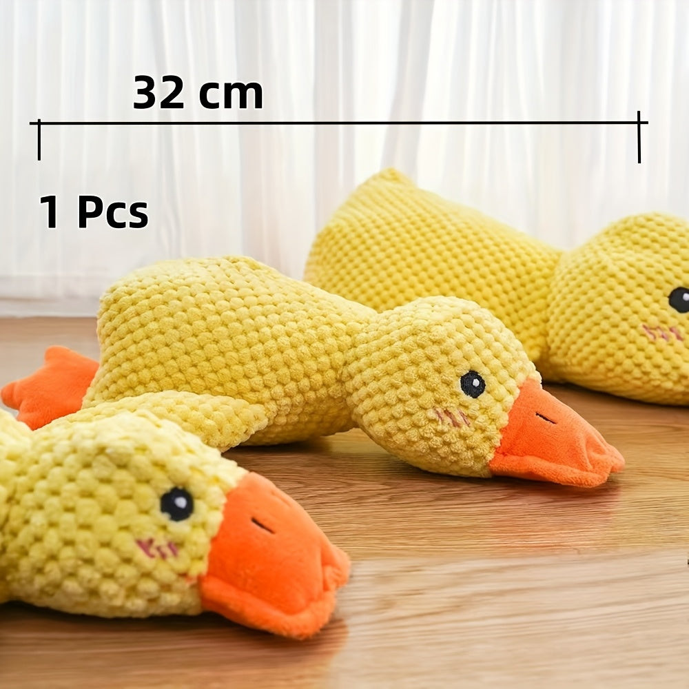 TEMU Durable Plush Squeaky Dog Toy For All Dog Breeds - Cartoon Design, Chew Resistant, Interactive Pet Toy, Without Battery