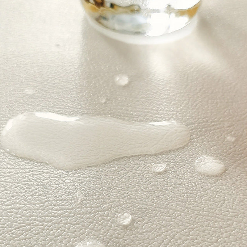 Vintage Leather Household Waterproof and Oil-proof Bowls, Heat-insulating Dining Table Mats